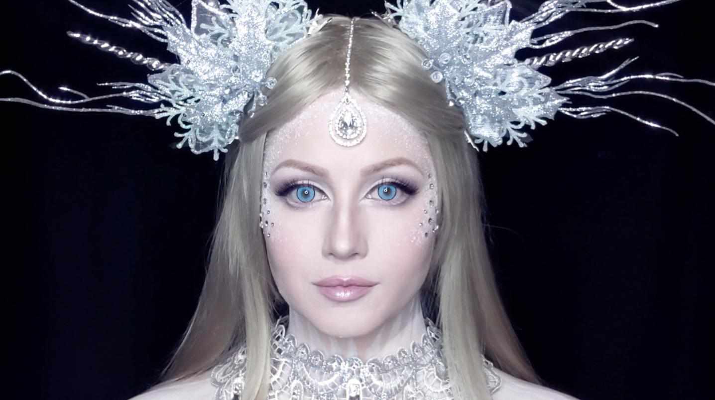 Super Hero blue Contacts, Blue Halloween Contacts
