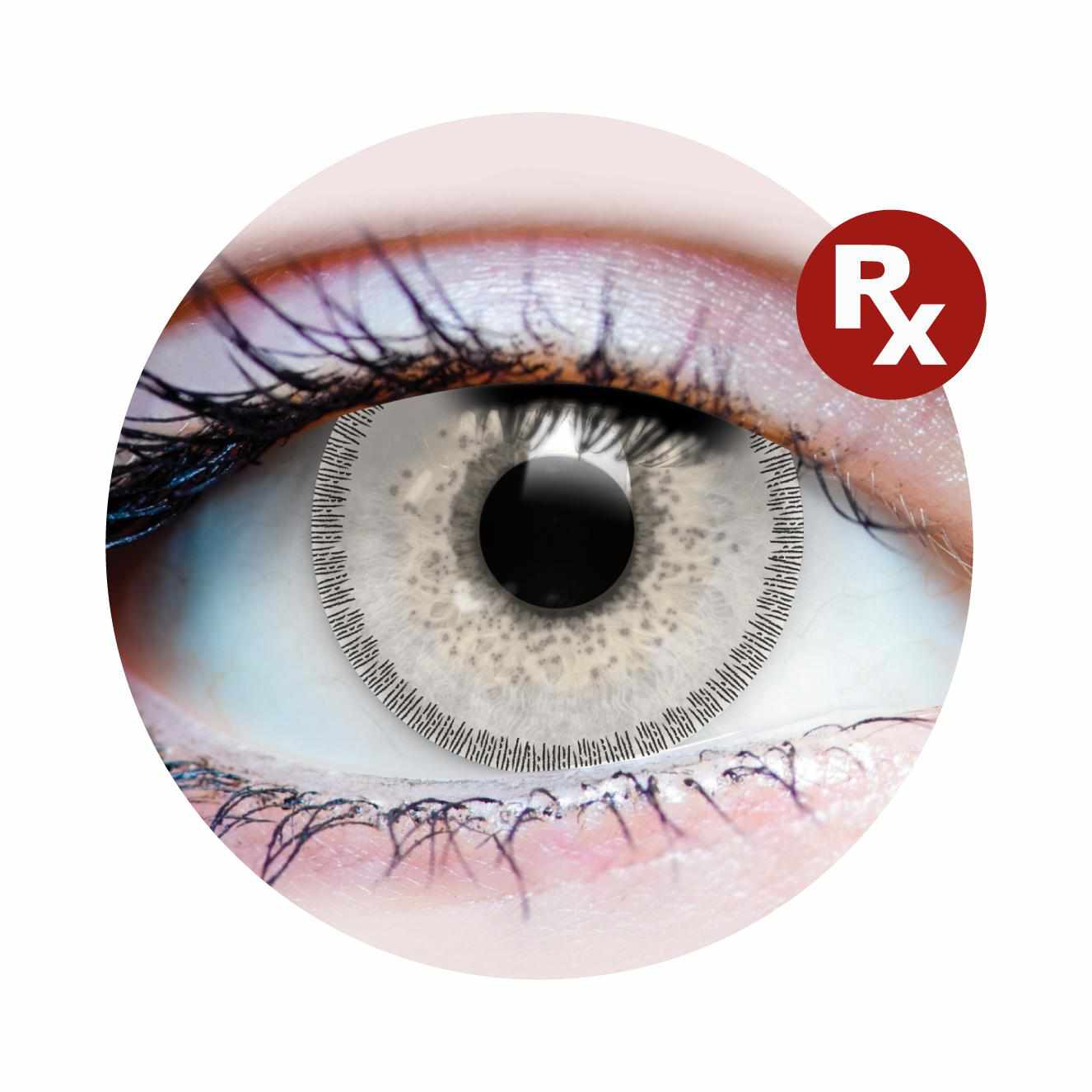 White colored contact lenses, coloured contact lenses, color contacts, circle lens.