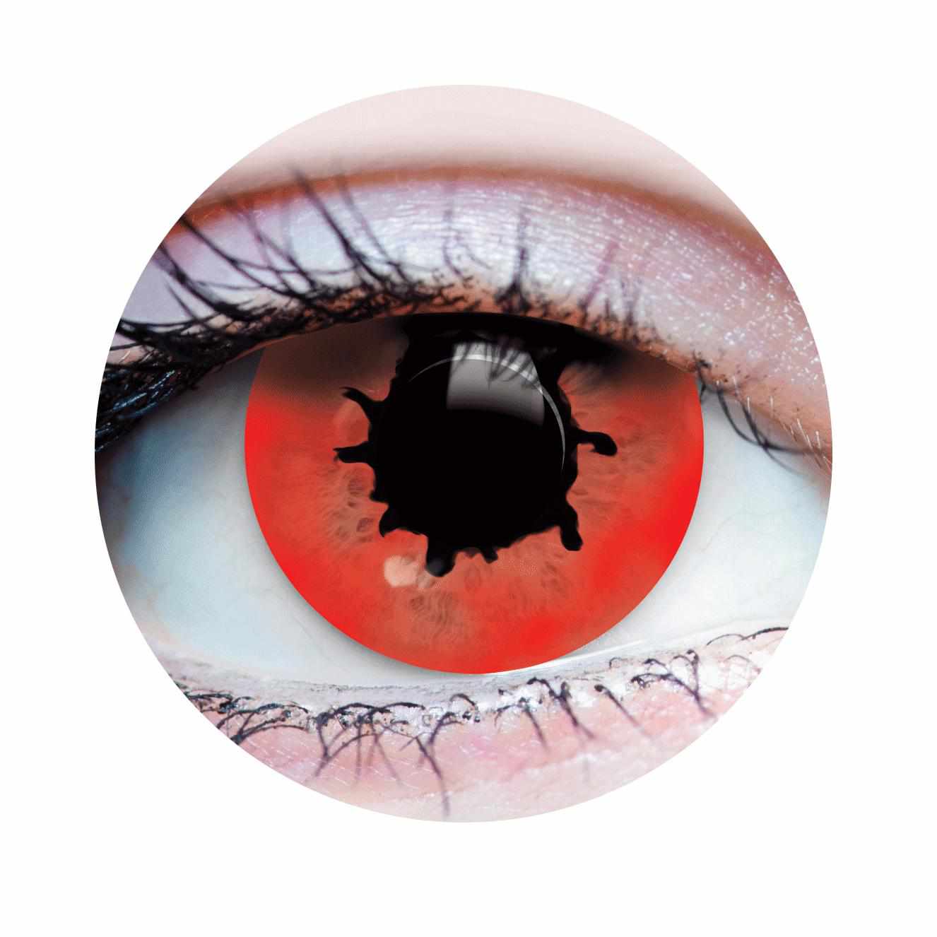 Red Contagion Contacts, Sick Halloween Contact Lenses