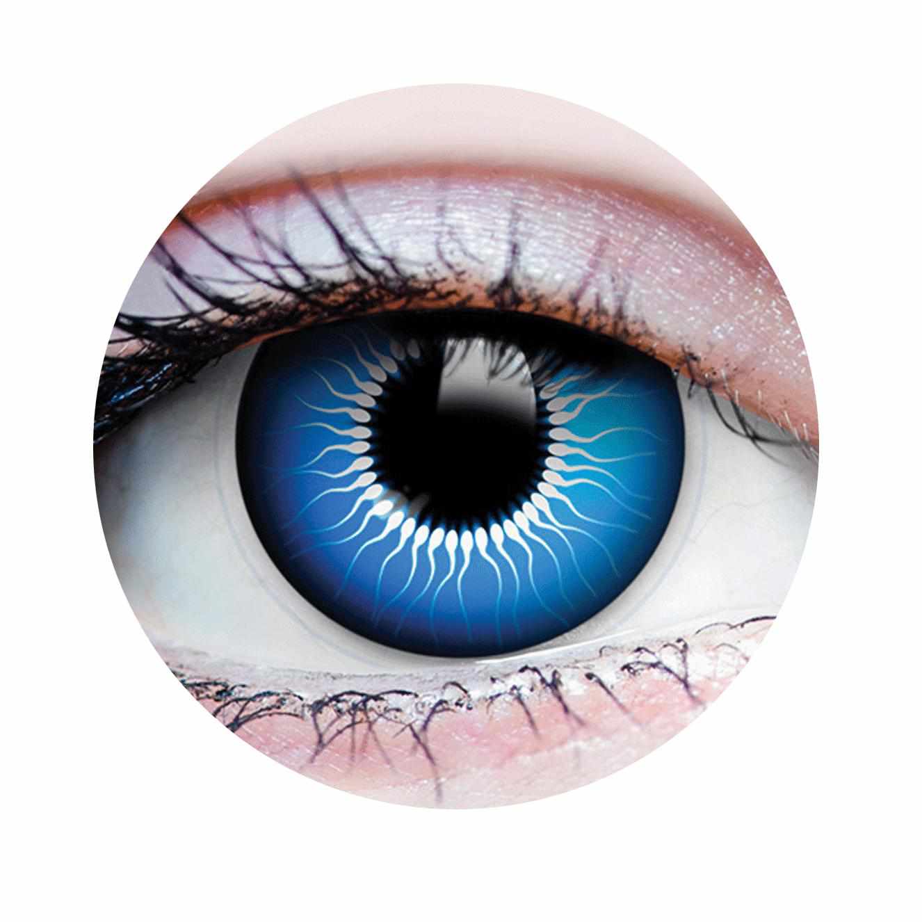 Chucky Blue Contact Lenses, Scary Blue Contact Lenses