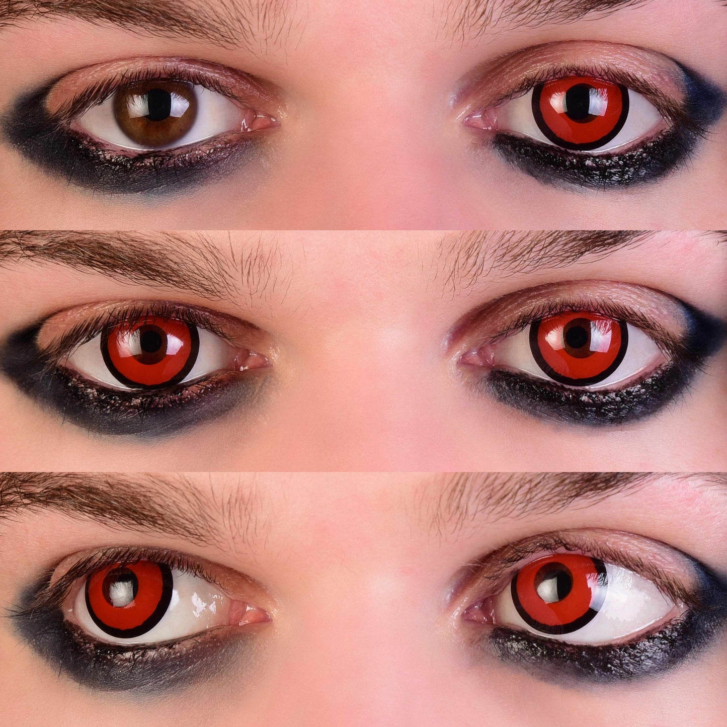Red Blood Colored Contacts, Bloody Red Contact Lenses