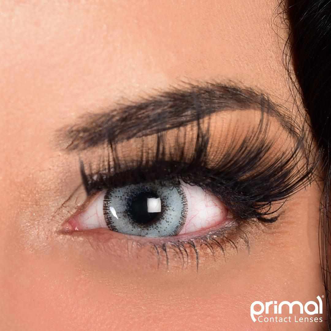 Grey Blue colored contact lenses, coloured contact lenses, color contacts, circle lens.