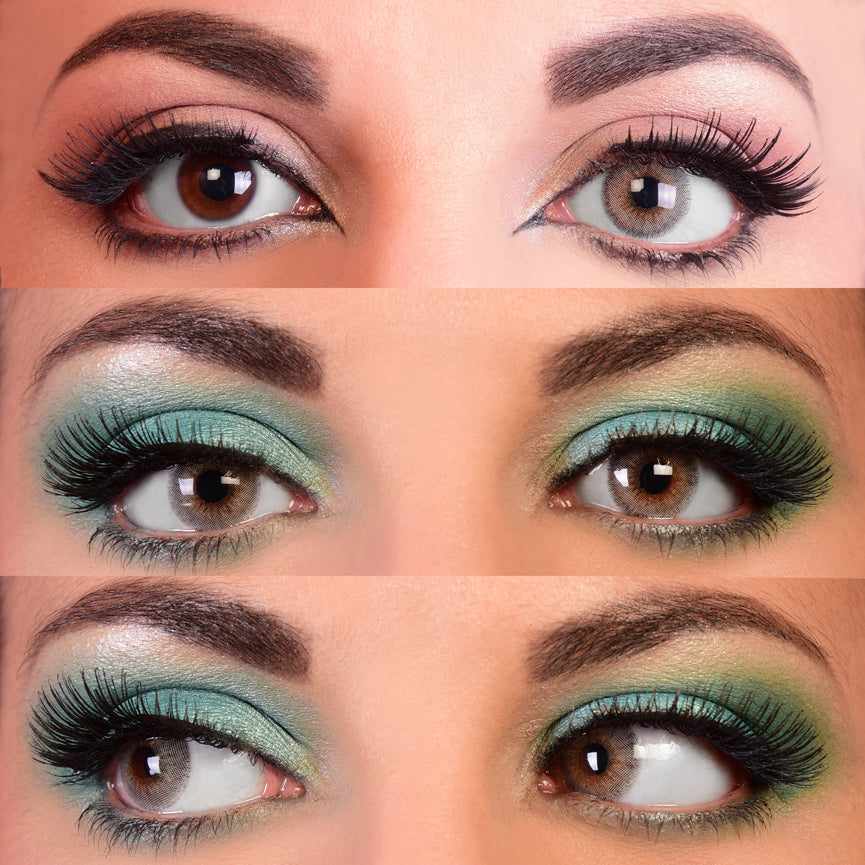 White colored contact lenses, coloured contact lenses, color contacts, circle lens.