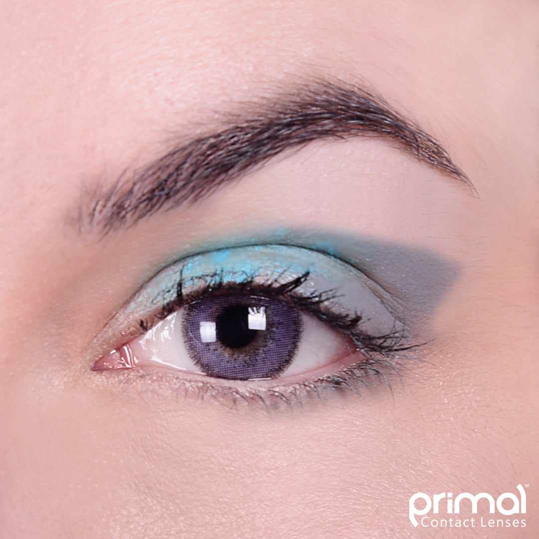 Purple colored contact lenses, coloured contact lenses, color contacts, circle lens.