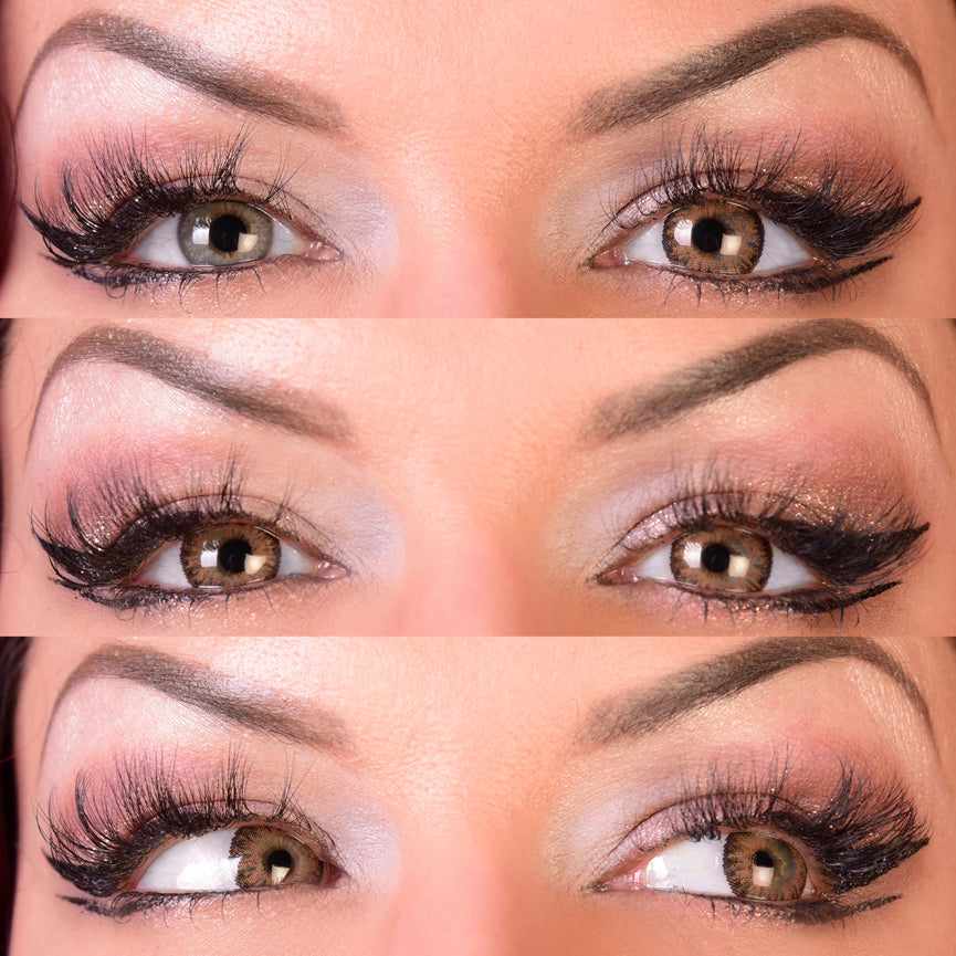 Brown colored contact lenses, coloured contact lenses, color contacts, circle lens.