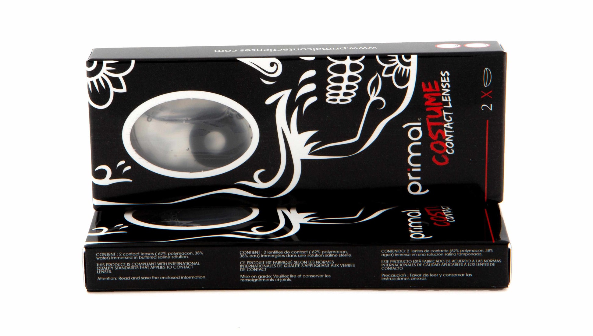 White Colored contact lenses, Halloween Cosplay, color contacts, krazy lens, fancy lens, circle lens.