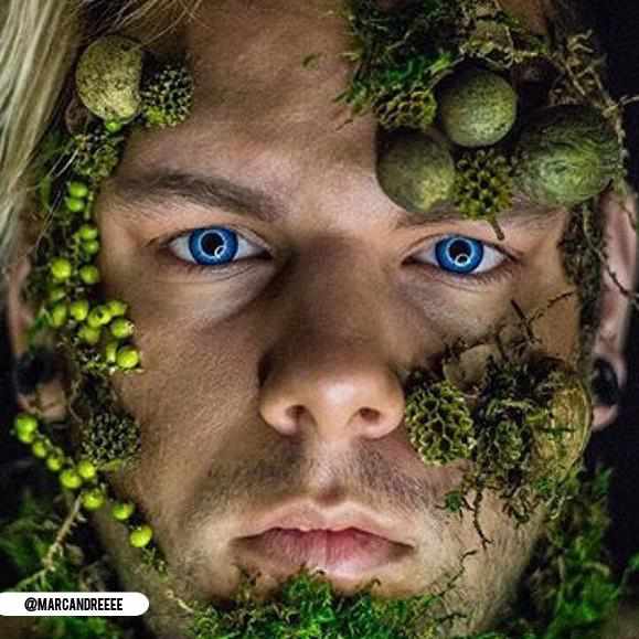 Chucky Blue Contact Lenses, Scary Blue Contact Lenses
