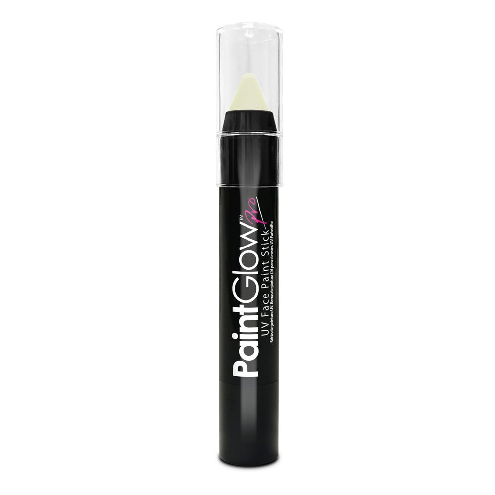 PaintGlow UV Face & Body Paint Crayon White 3.5g