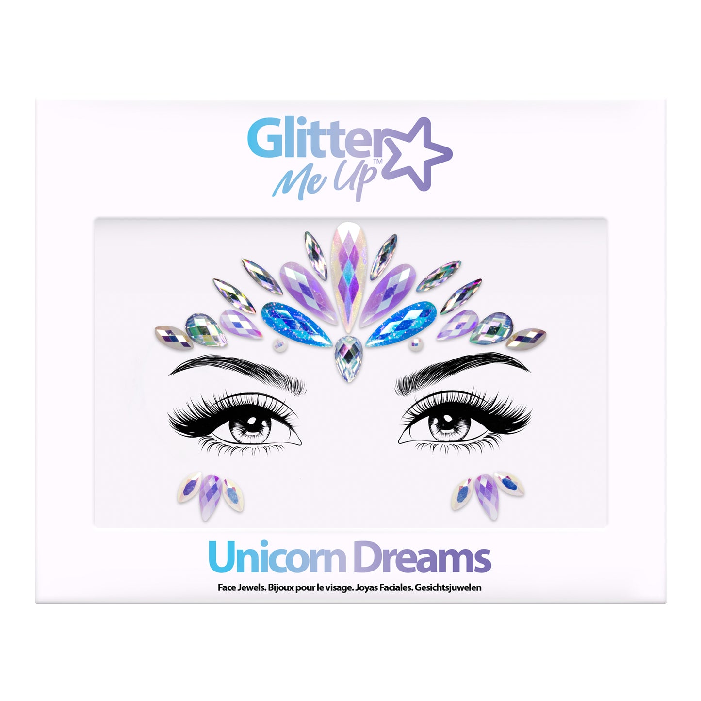 Glitter Me Up Face Jewels Unicorn Dreams