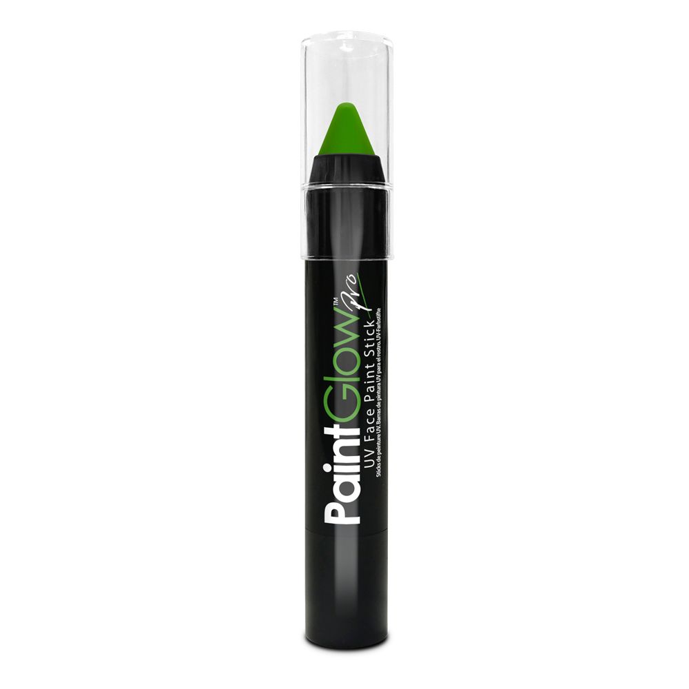 PaintGlow UV Face & Body Paint Crayon Green 3.5g