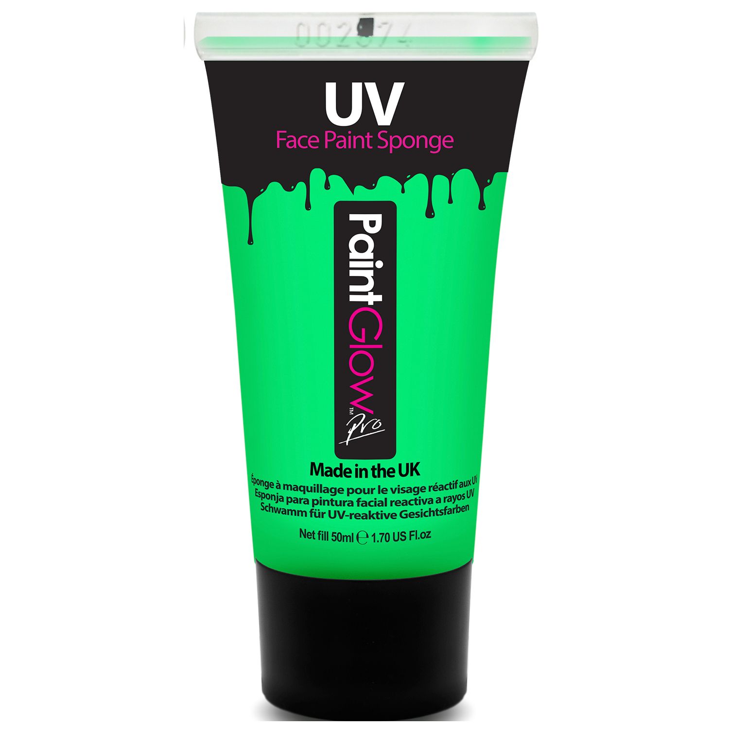 PaintGlow UV Face & Body Paint Green 50ml – Les Entreprises LeSieur