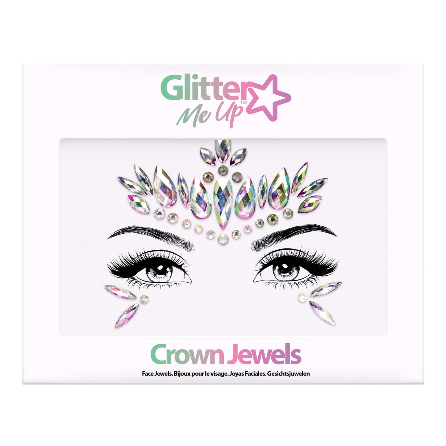Glitter Me Up Face Jewels Crown Jewels