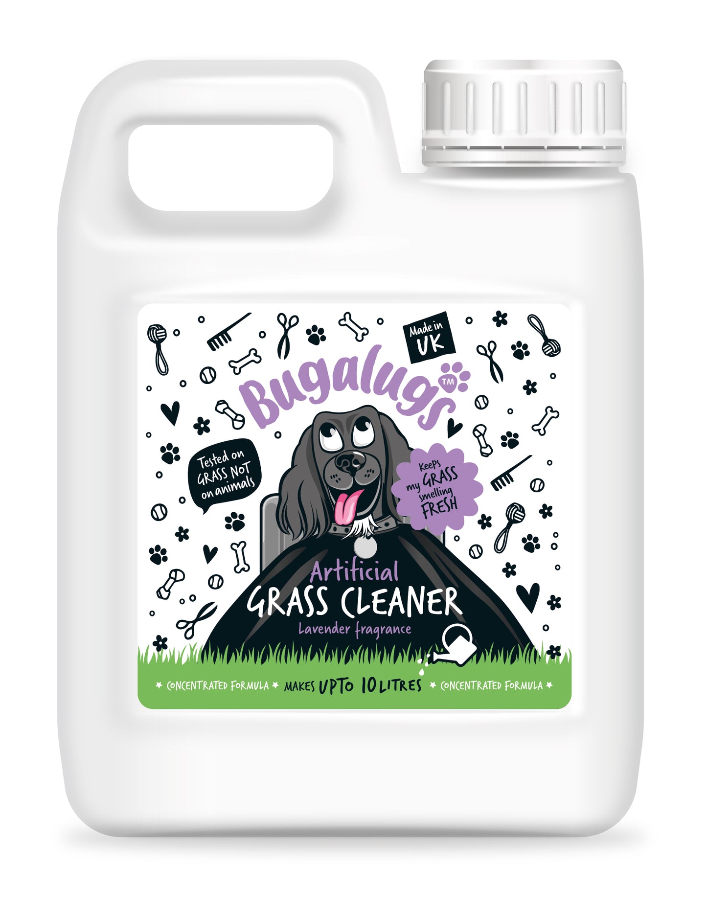 Bugalugs Artificial Grass Cleaner (Lavender Fragrance) 1 Litre