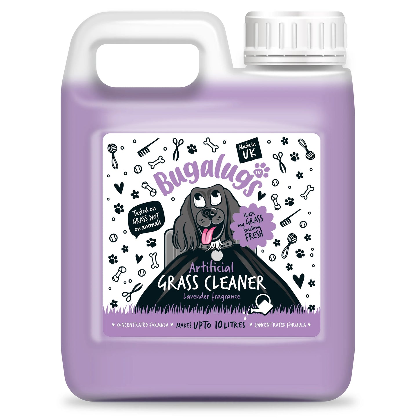 Bugalugs Artificial Grass Cleaner (Lavender Fragrance) 1 Litre