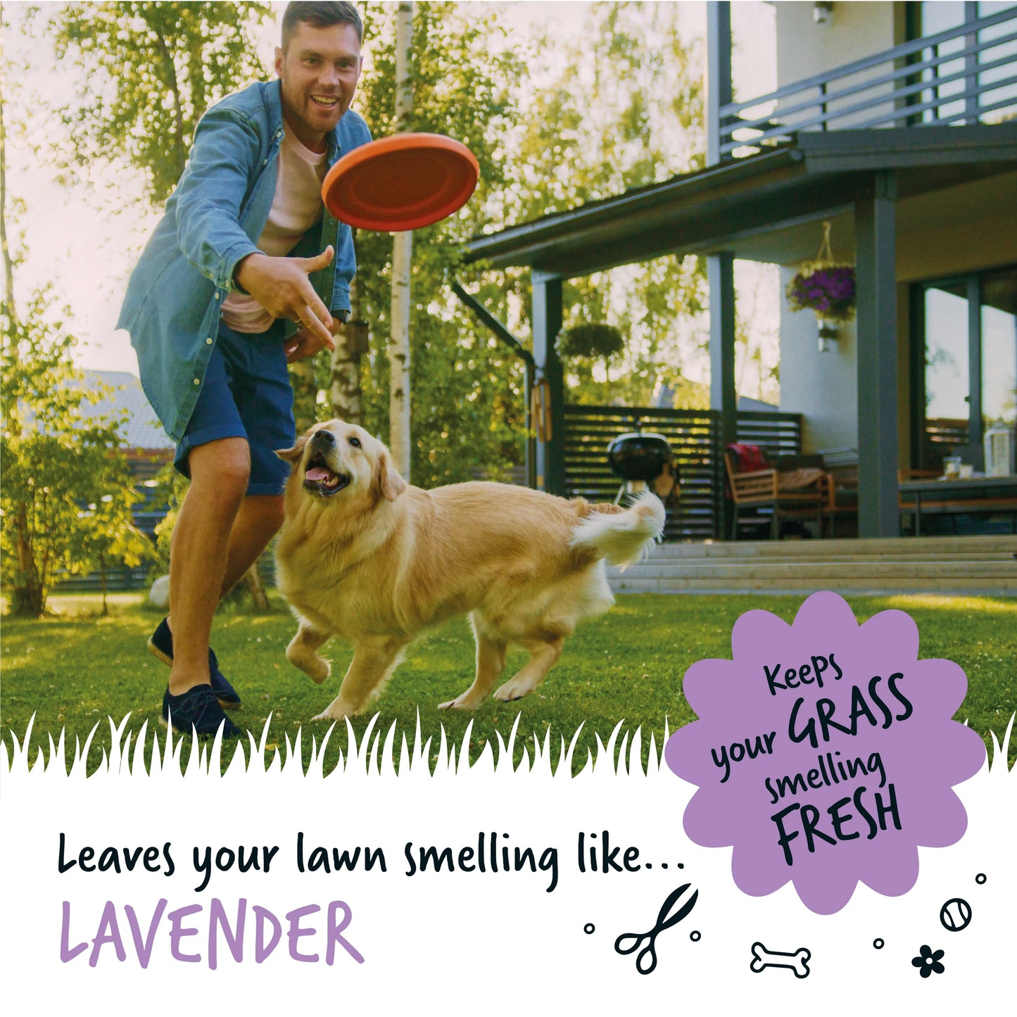 Bugalugs Artificial Grass Cleaner (Lavender Fragrance) 1 Litre