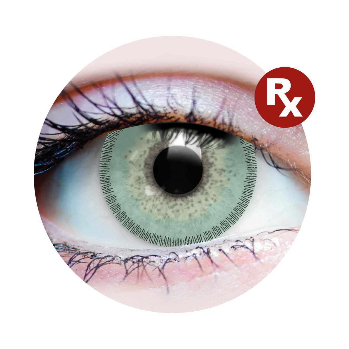 Green colored contact lenses, coloured contact lenses, color contacts, circle lens.