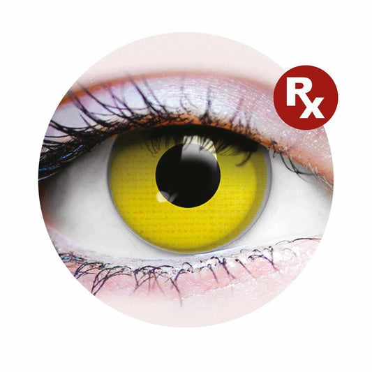 Yellow Colored contact lenses, Halloween Cosplay, color contacts, krazy lens, fancy lens, circle lens.