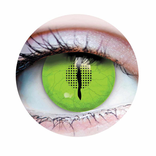 Green Reptile Contact Lenses, Green Snake Contact Lenses