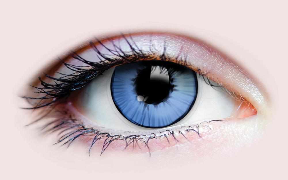 Captain Superhero - Primal Contact Lenses Blue Colored contact lenses, Halloween Cosplay, color contacts, krazy lens, fancy lens, circle lens.