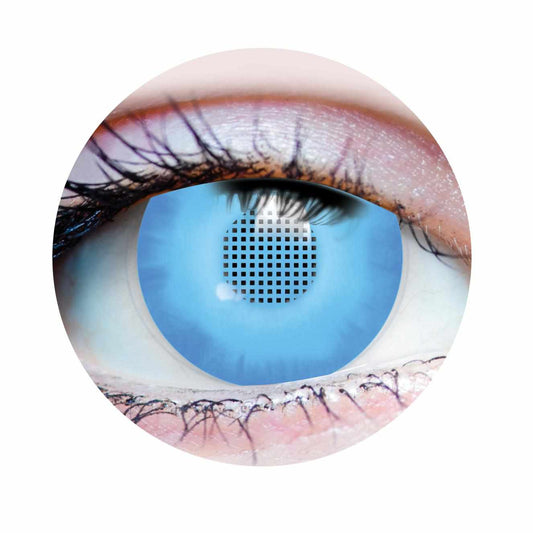 Super Saiyan Blue Contact Lenses, Circle Blue Lenses
