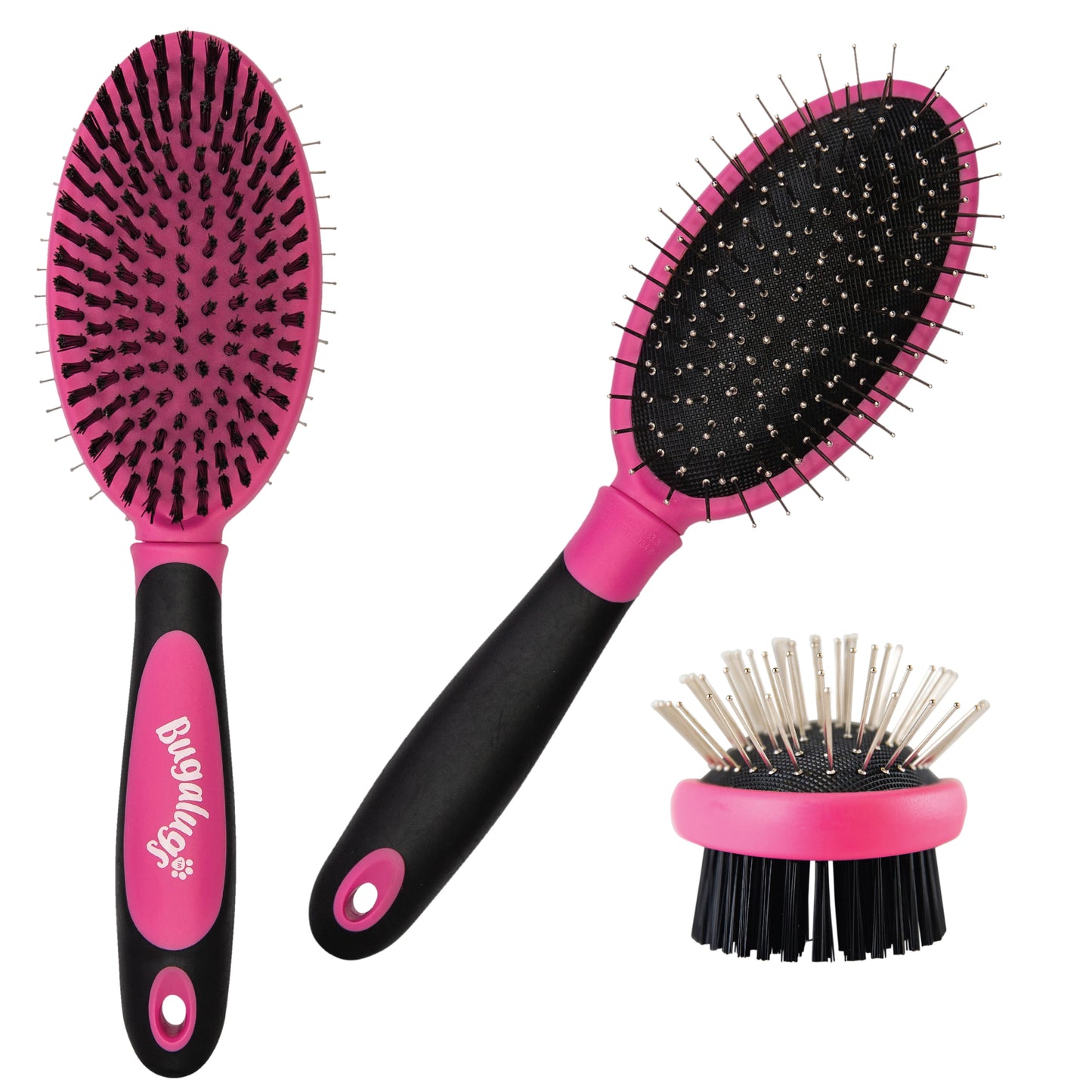 Bugalugs Pet 2 IN 1 Brush for Dogs & Cats