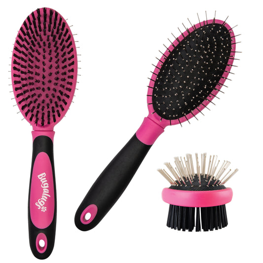 Bugalugs Pet 2 IN 1 Brush for Dogs & Cats