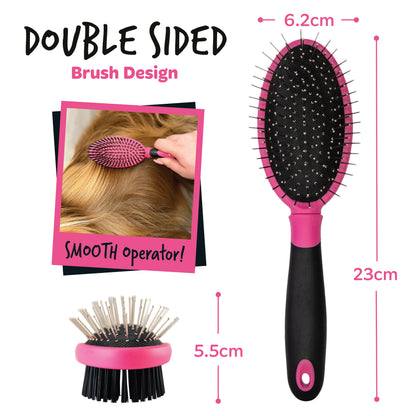 Bugalugs Pet 2 IN 1 Brush for Dogs & Cats
