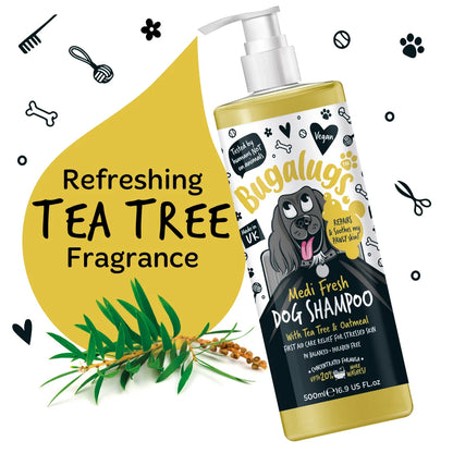 Bugalugs Medi Fresh Dog Shampoo 500ml