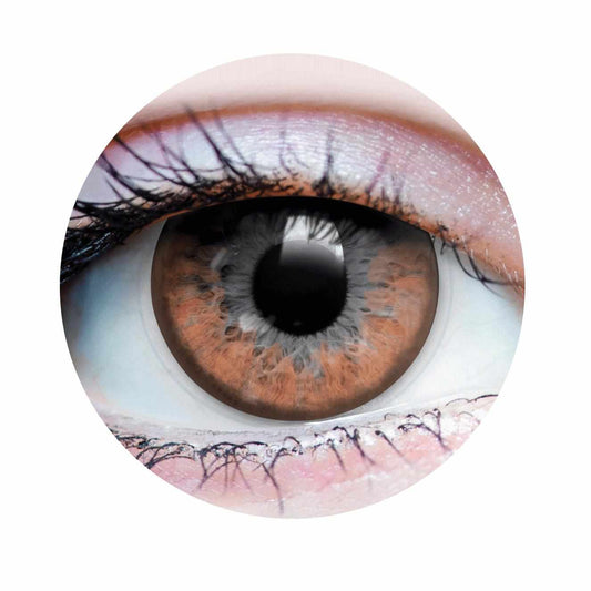 Brown colored contact lenses, coloured contact lenses, color contacts, circle lens.