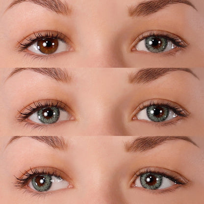 PRIMAL®  Celestial Jade - Green Colored Contact Lenses