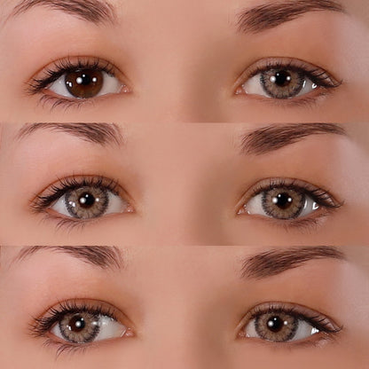 PRIMAL® Crystal Hazel - Frosted Hazel Coloured Contact Lenses