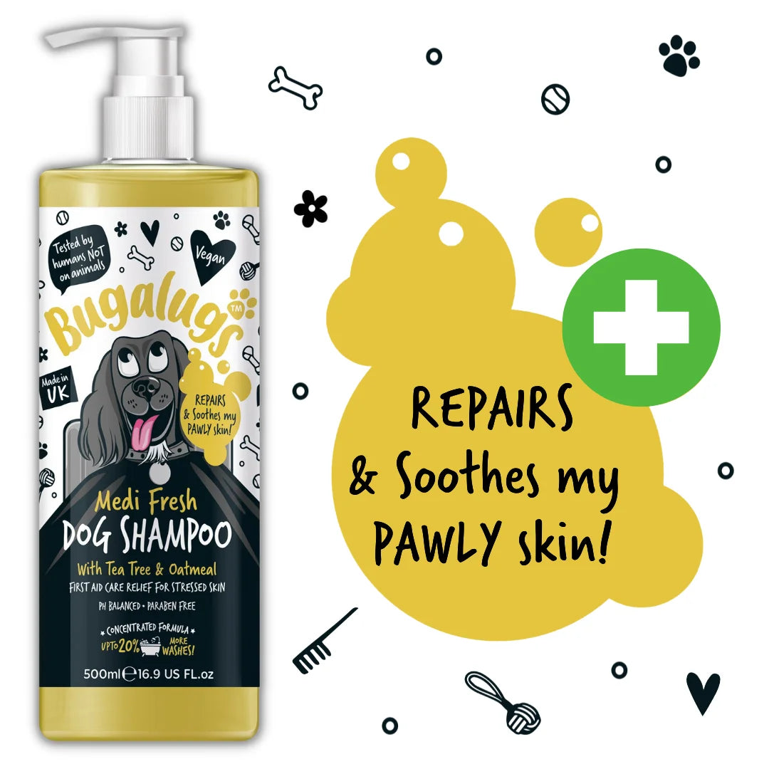 Bugalugs Medi Fresh Dog Shampoo 500ml