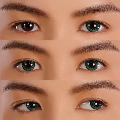 PRIMAL® Enchanted Emerald - Green Colored contact Lenses