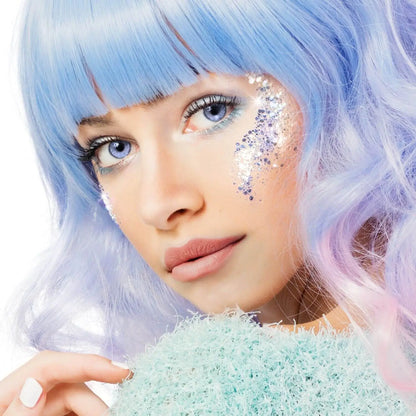 Glitter Me Up Iridescent Chunky Glitter Gel Flamingo Fiesta 12ml