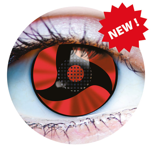 PRIMAL ® Itachi Uchicha Mangekyou Colored Contact Lenses