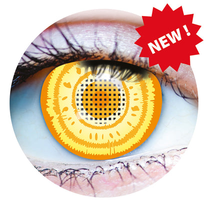 PRIMAL ® Makima Orange & Yellow Cosplay Contact Lenses