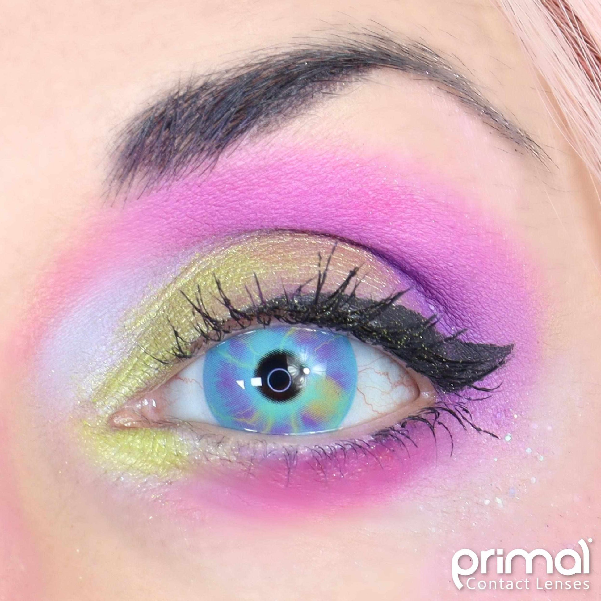 Unicorn Rainbow Colored Contacts