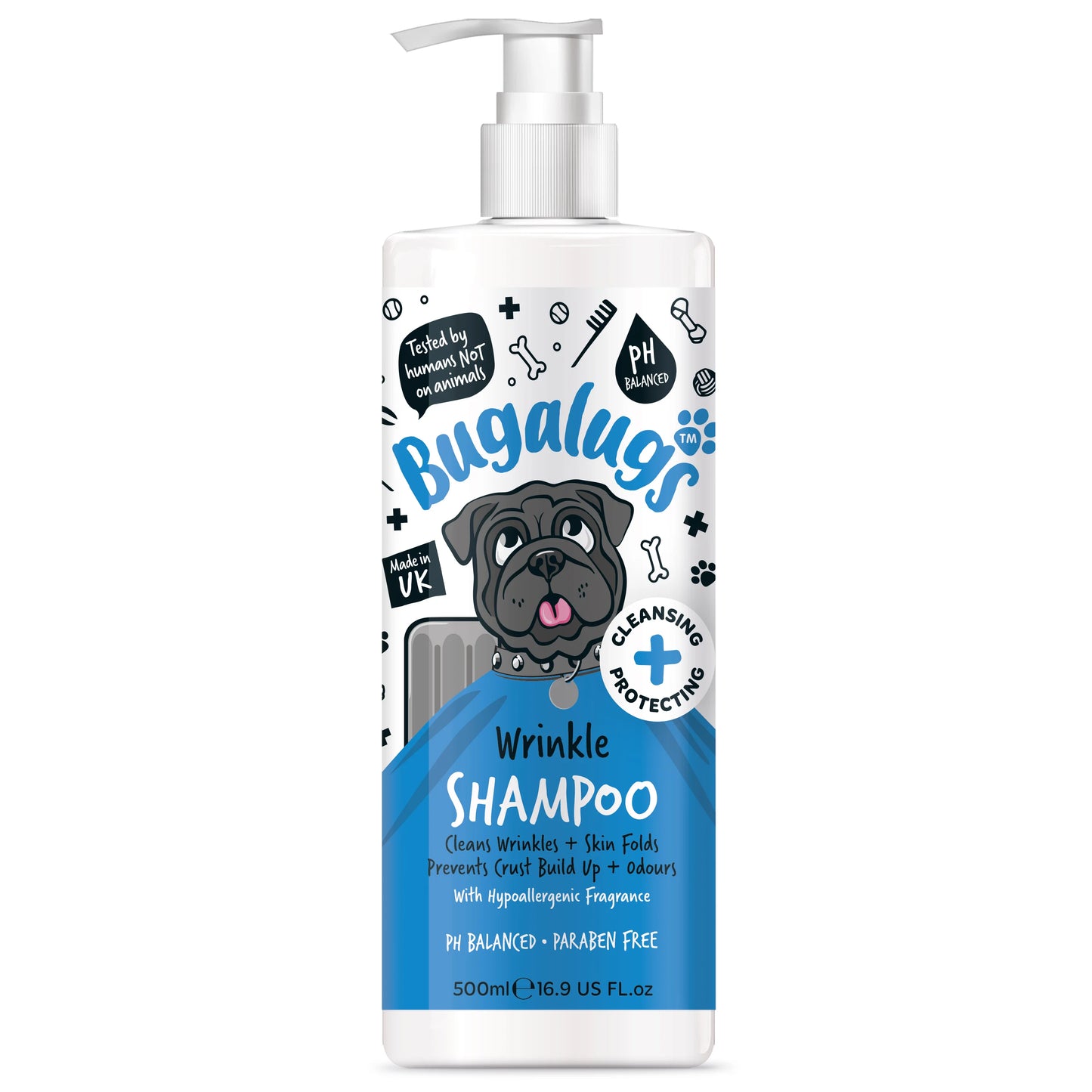 Bugalugs Wrinkle Pet Shampoo 500ml
