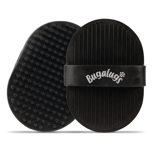 Bugalugs Bath Brush for Dogs & Cats (Black)