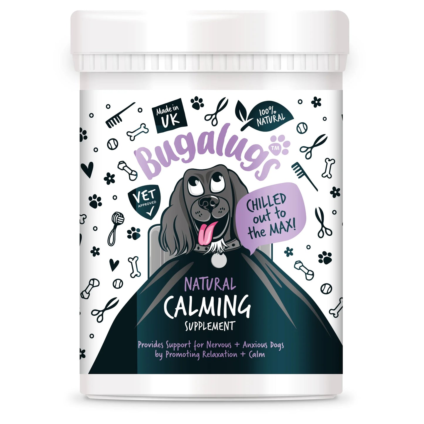 Bugalugs Calming Powder Supplement with spoon 200g