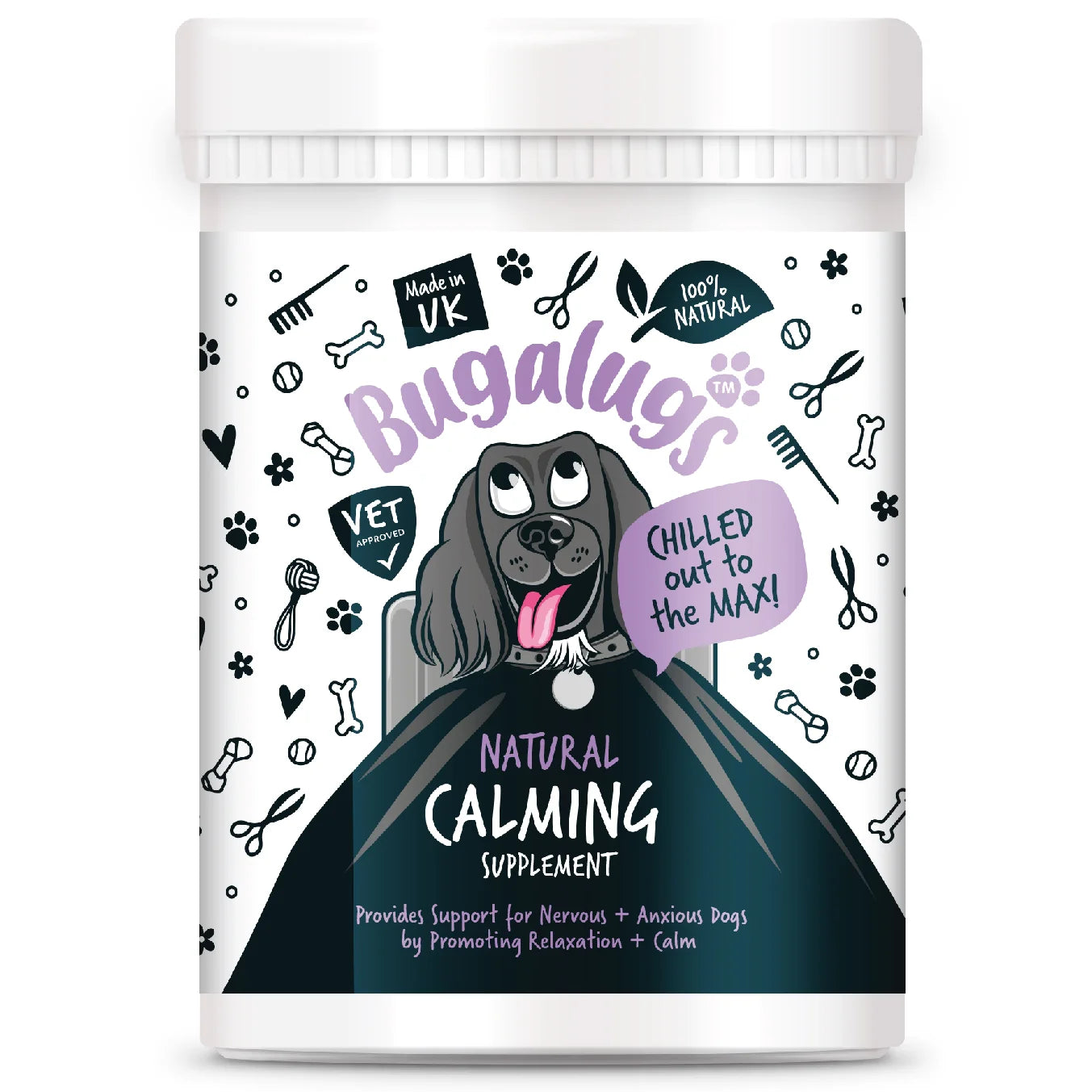 Bugalugs Calming Powder Supplement with spoon 200g