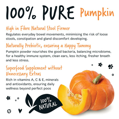 Bugalugs Pumpkin Powder 200g for Dogs