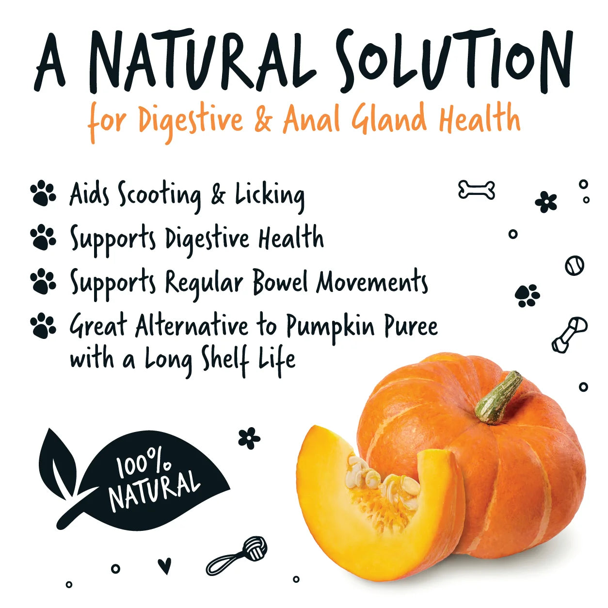 Bugalugs Pumpkin Powder 200g for Dogs