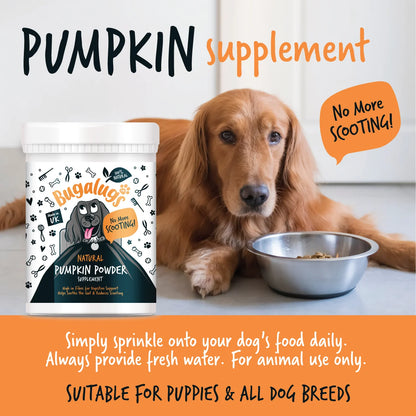 Bugalugs Pumpkin Powder 200g for Dogs