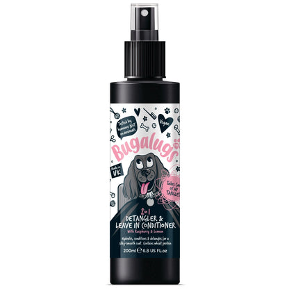 Bugalugs Detangling & Conditioning Spray 200ml (Raspberry & Lemon)