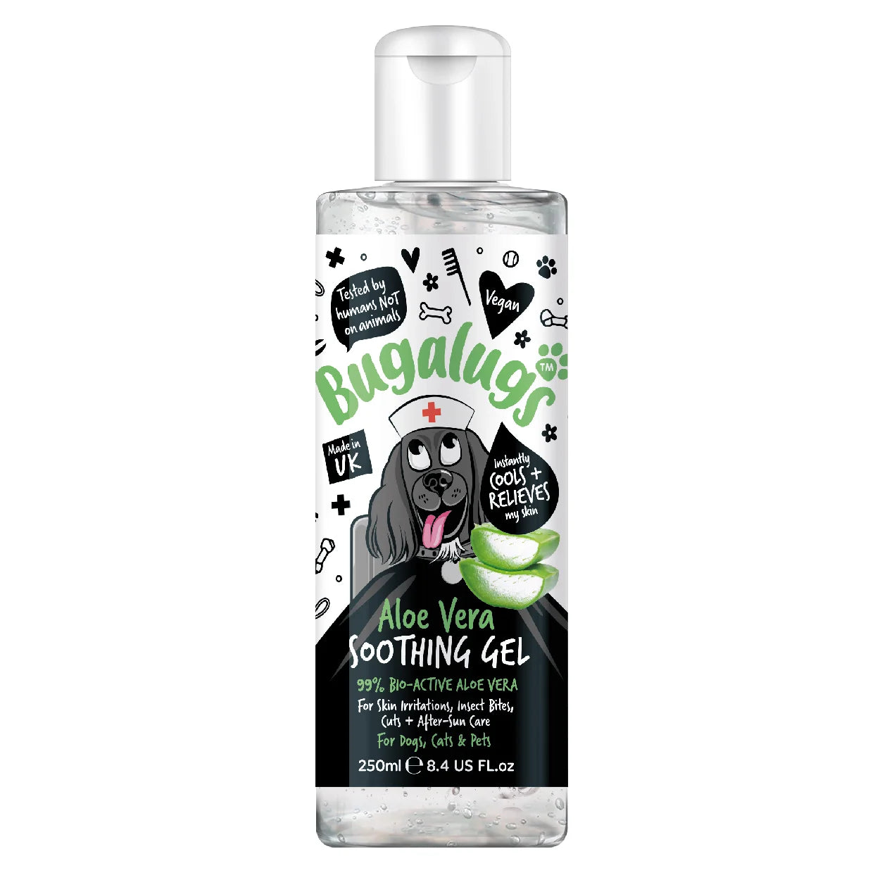 Bugalugs Aloe Vera Soothing Gel 250ml