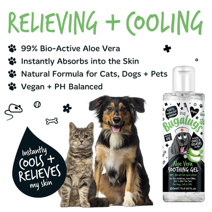 Bugalugs Aloe Vera Soothing Gel 250ml