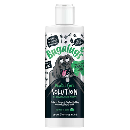 Bugalugs Dental Care Water Additive 250ml for Dogs & Cats