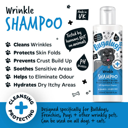 Bugalugs Wrinkle Pet Shampoo 250ml