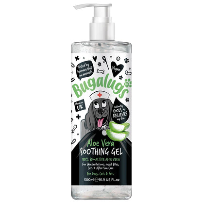 Bugalugs Aloe Vera Soothing Gel 500ml